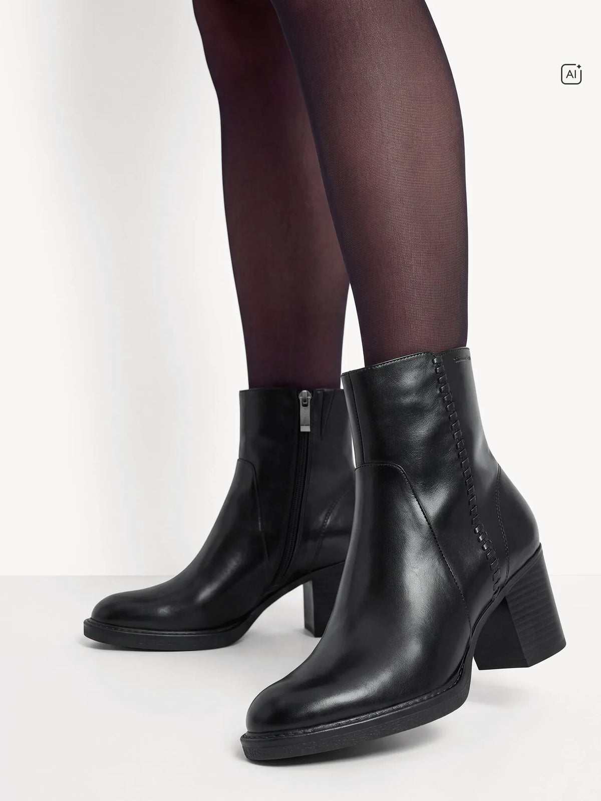 BLACK LEATHER