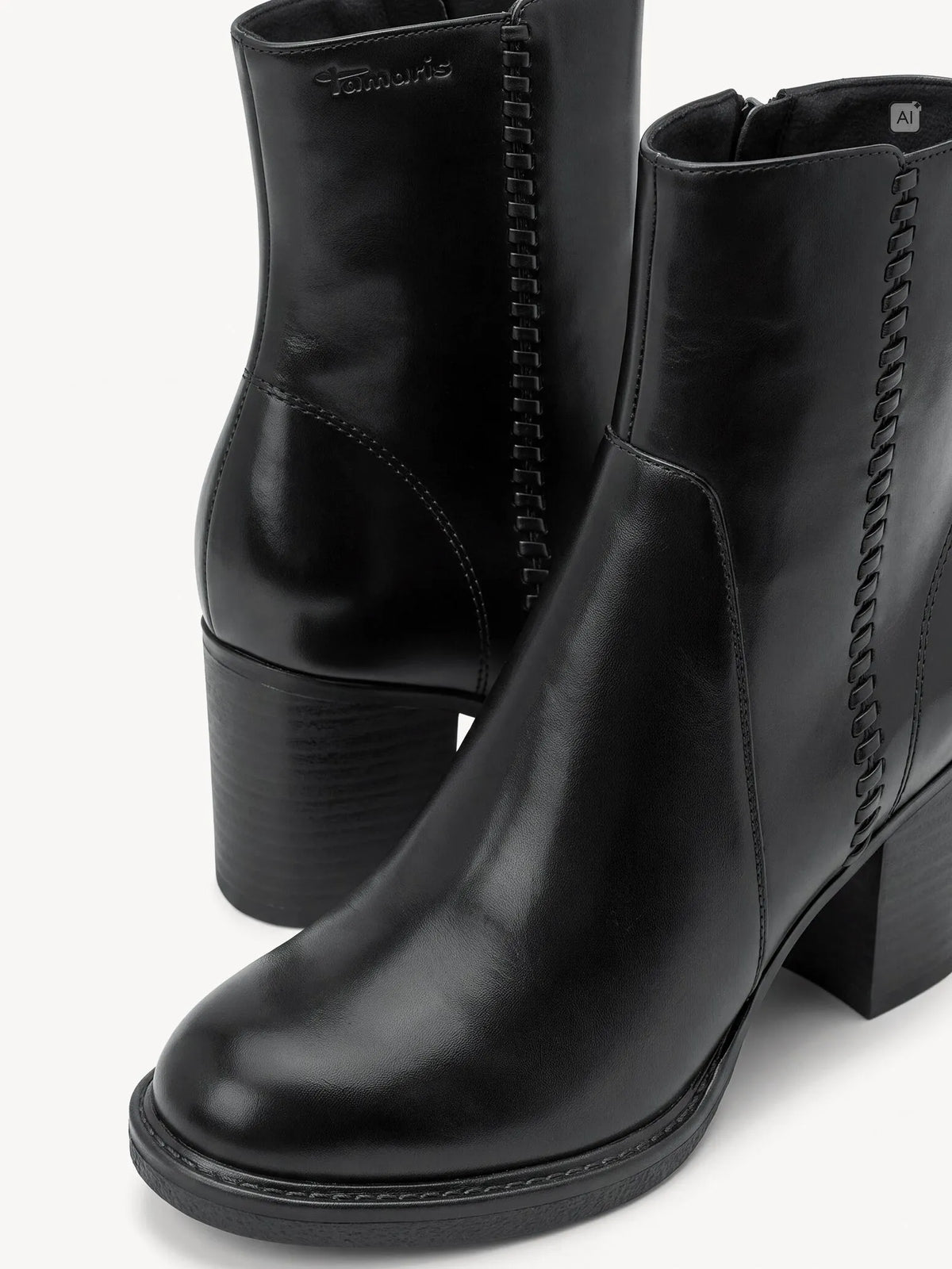 BLACK LEATHER