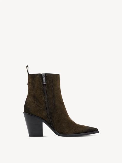 OLIVE SUEDE