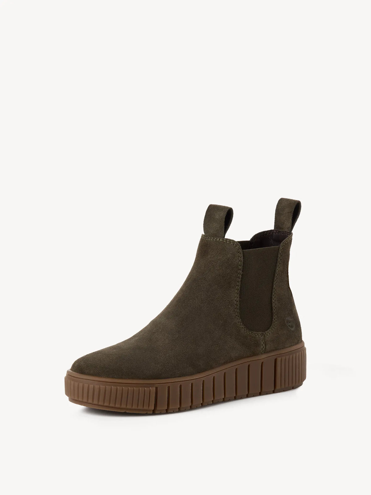 OLIVE SUEDE