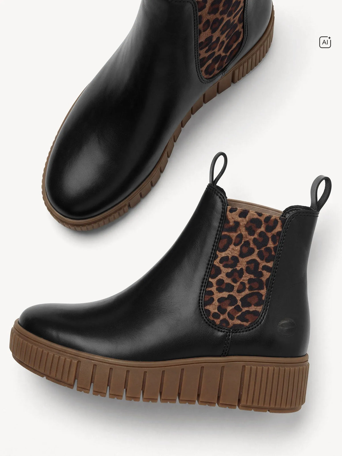 BLACK/LEOPARD