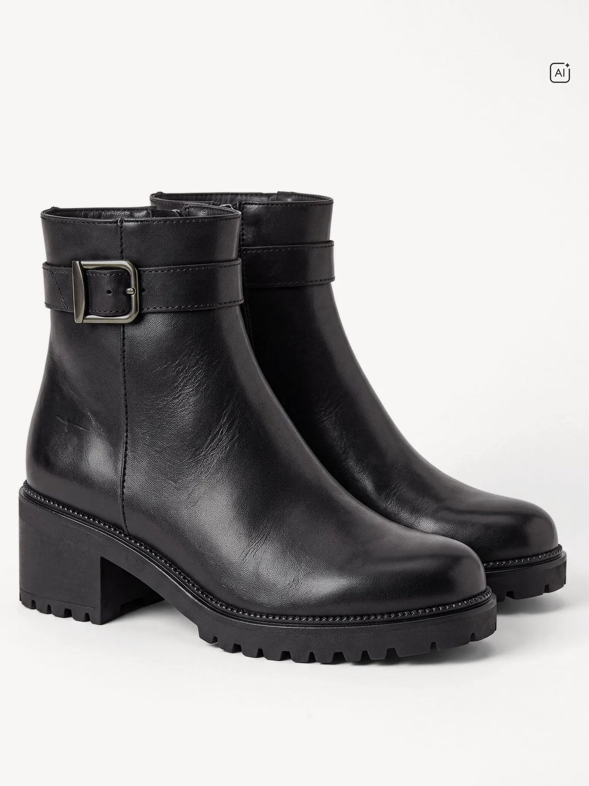 BLACK LEATHER