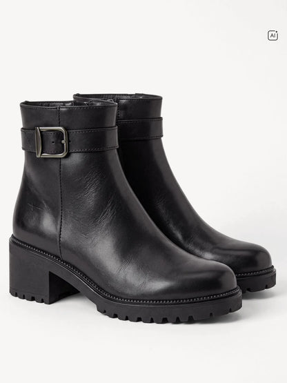 BLACK LEATHER