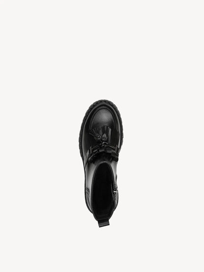 BLACK LEATHER