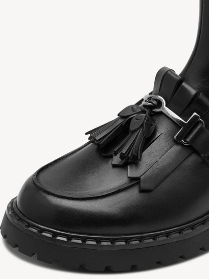 BLACK LEATHER