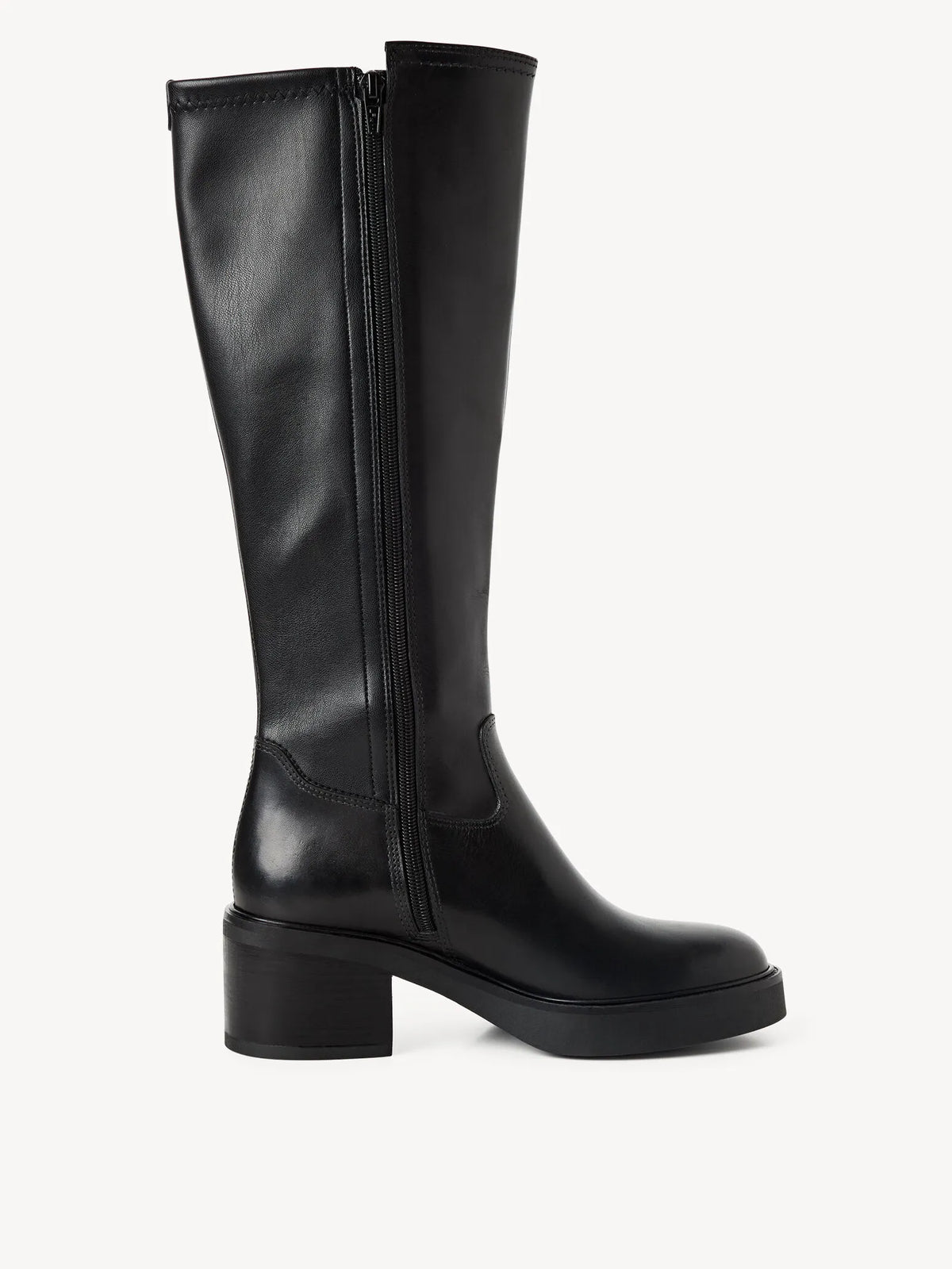 BLACK LEATHER
