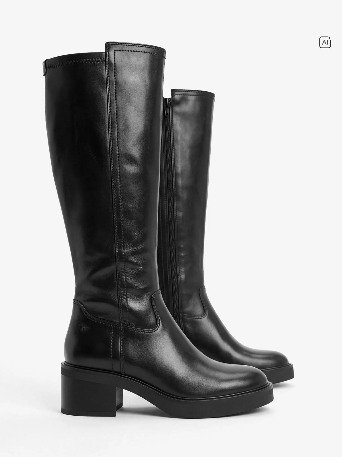 BLACK LEATHER