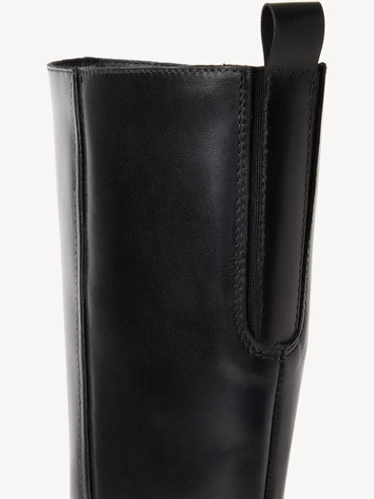 BLACK LEATHER