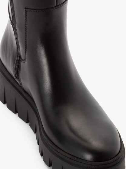 BLACK LEATHER