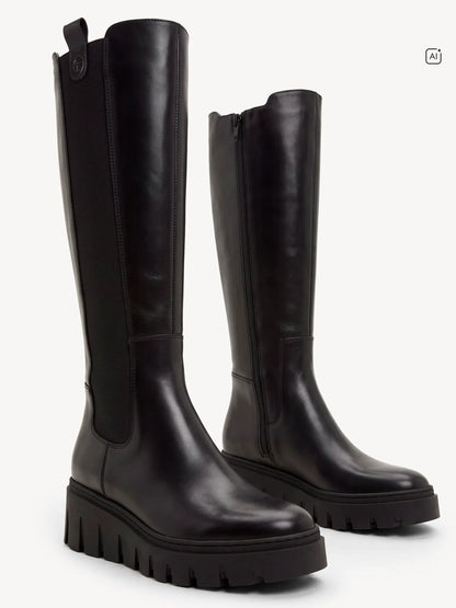 BLACK LEATHER