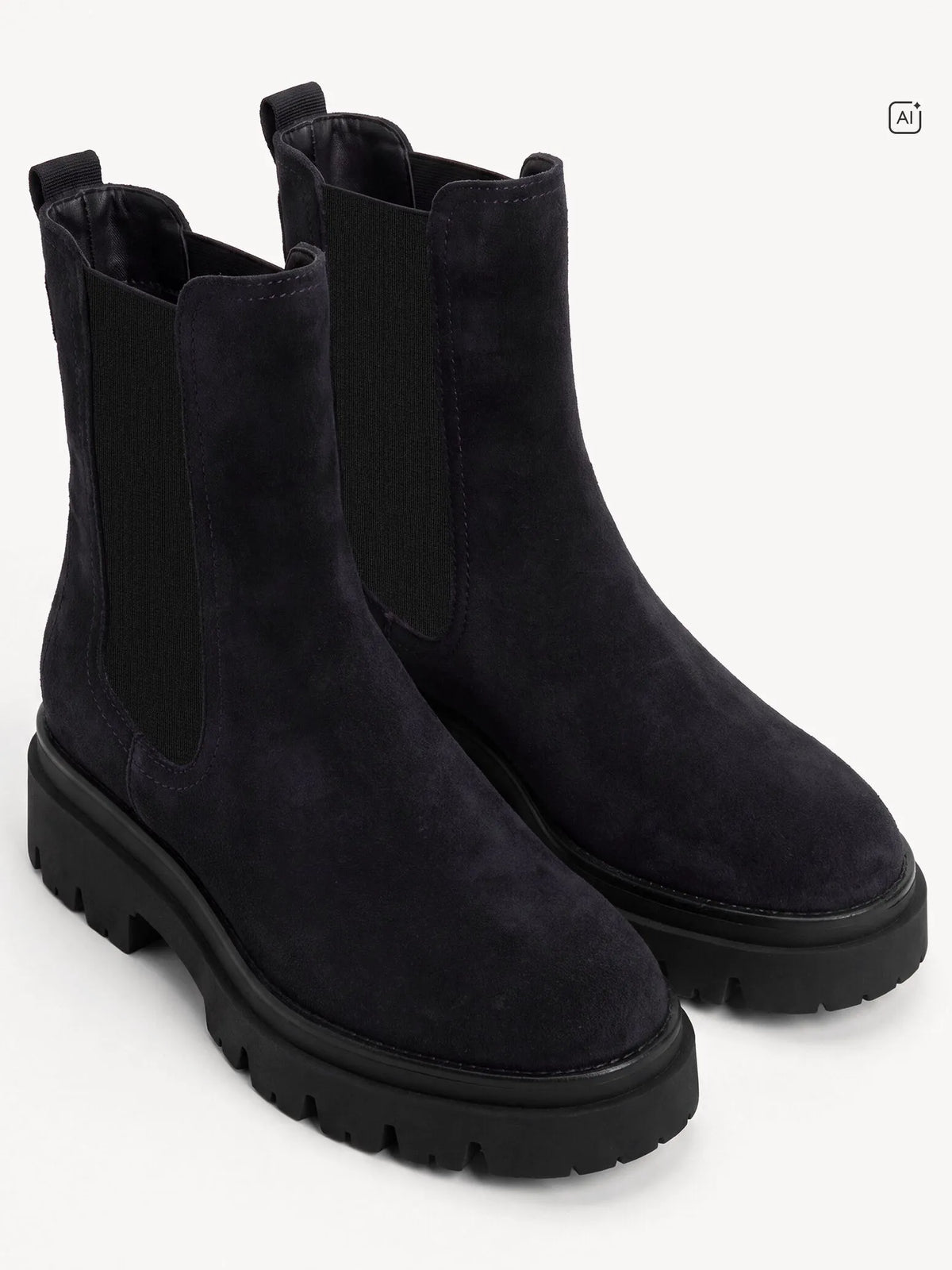 NAVY SUEDE