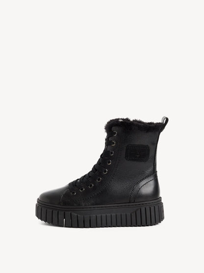 BLACK LEATHER