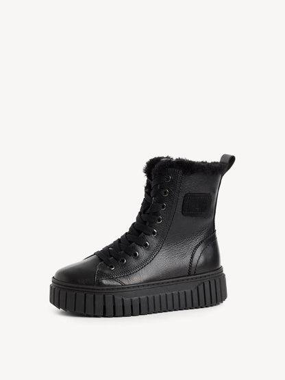 BLACK LEATHER