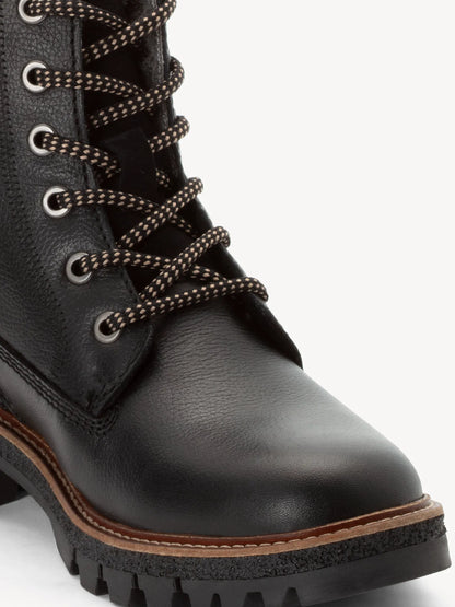 BLACK LEATHER