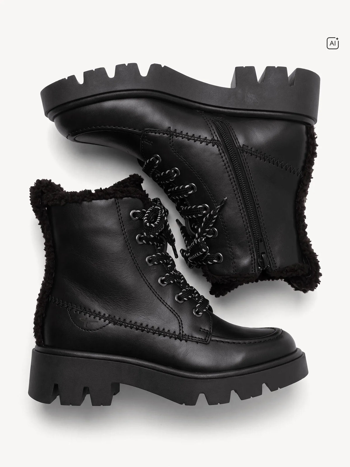 BLACK LEATHER