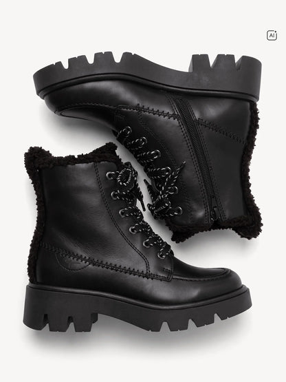 BLACK LEATHER