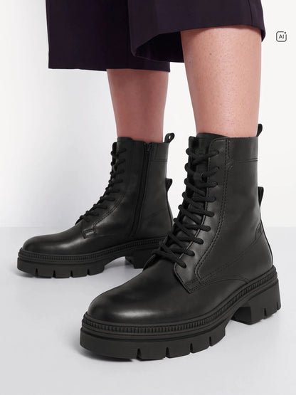 BLACK LEATHER
