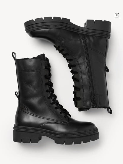 BLACK LEATHER