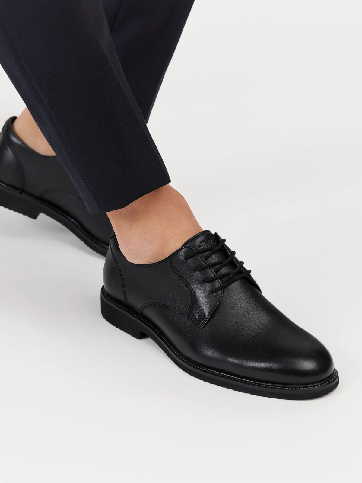 BLACK LEATHER