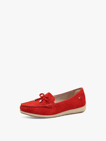 RED SUEDE