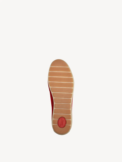 RED SUEDE