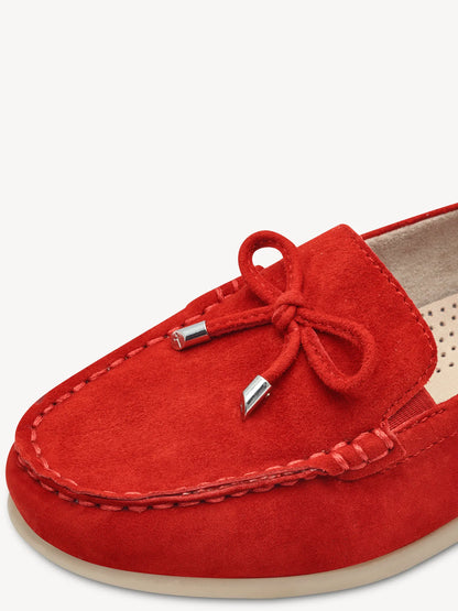 RED SUEDE