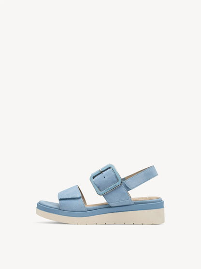 LT BLUE SUEDE
