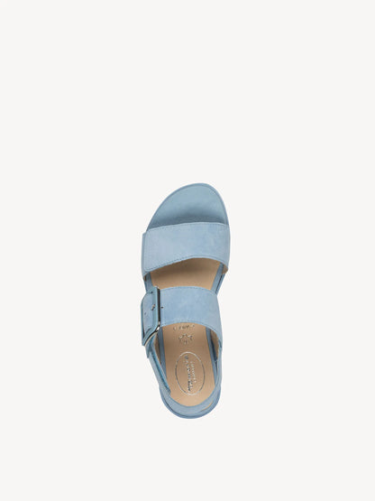 LT BLUE SUEDE