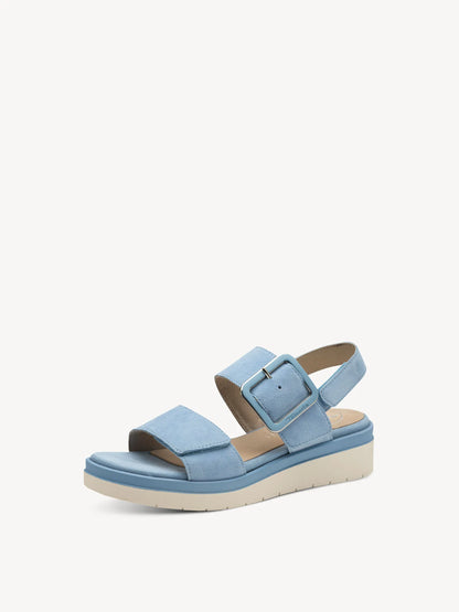 LT BLUE SUEDE