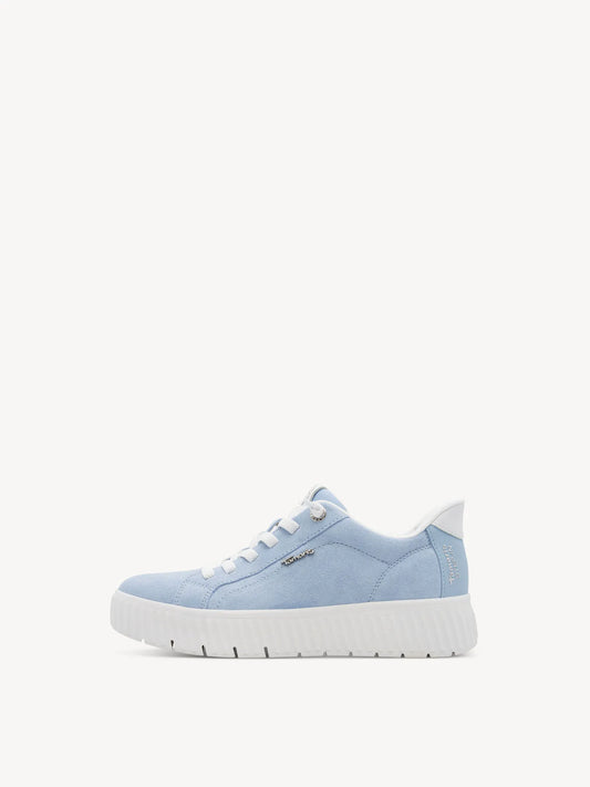 LT BLUE SUEDE
