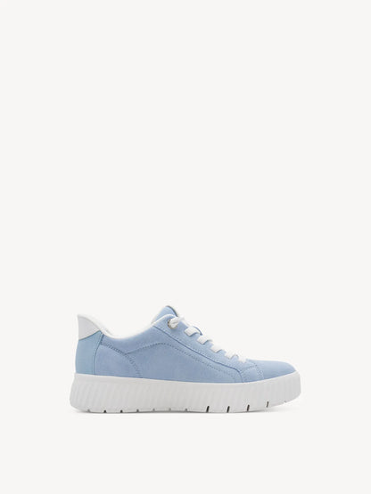 LT BLUE SUEDE