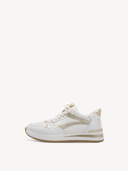 WHITE/GOLD
