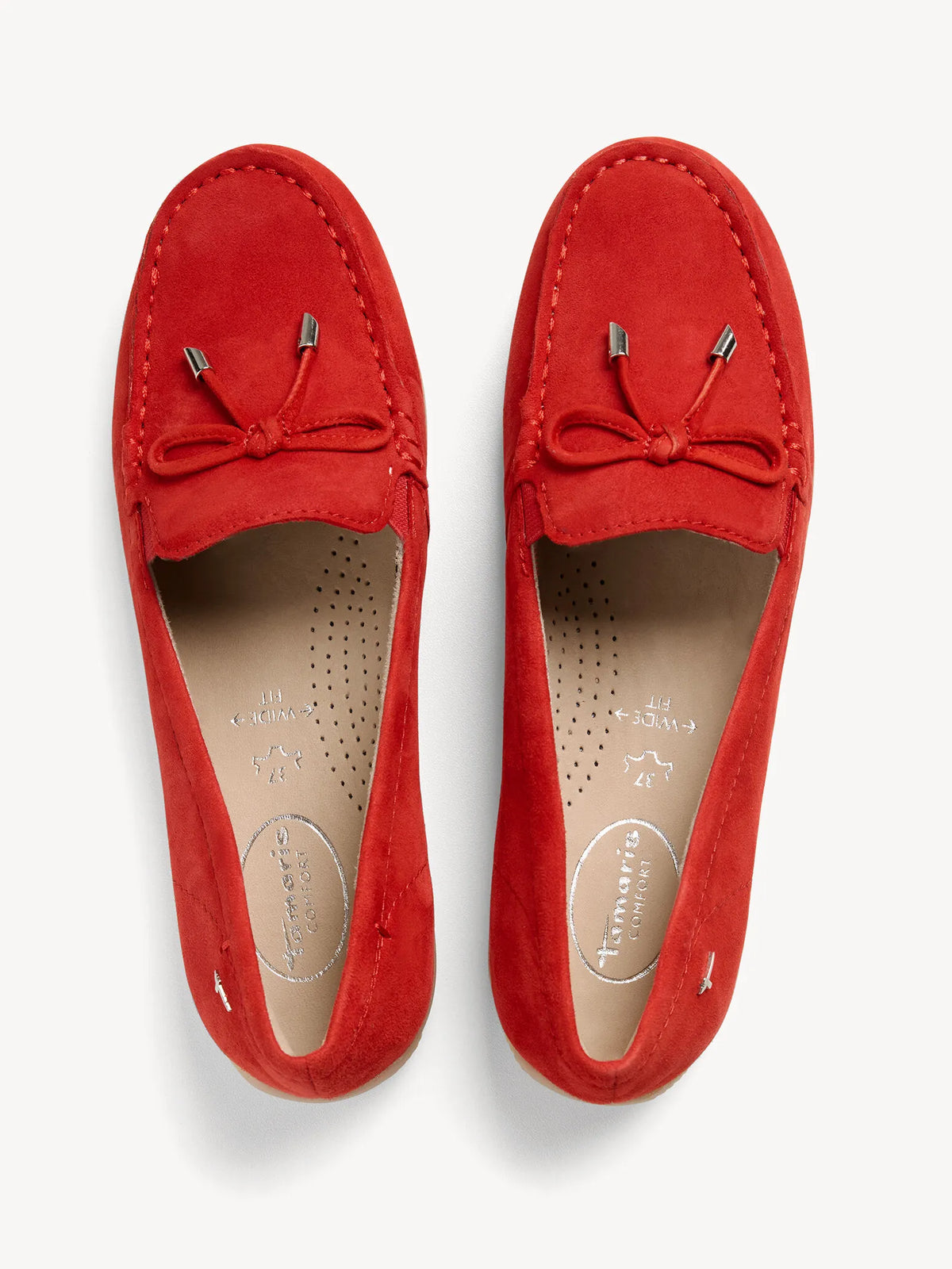 RED SUEDE