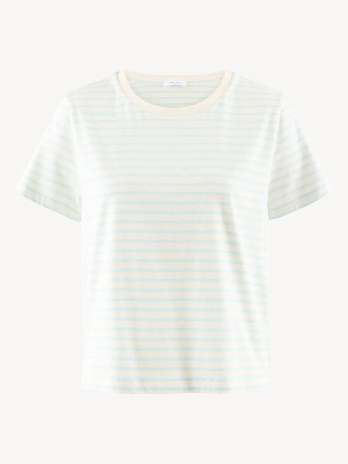 Omphalodes/ Bright White Striped Tee