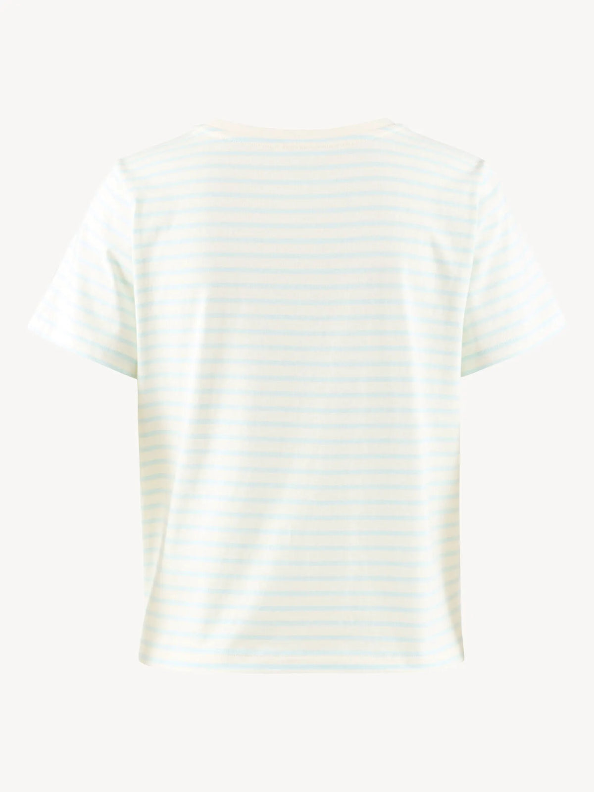 Omphalodes/ Bright White Striped Tee