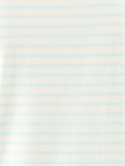 Omphalodes/ Bright White Striped Tee