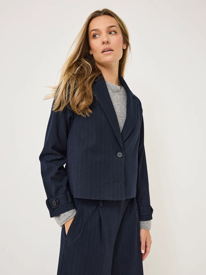 Night Sky / Grey Pinstripe
