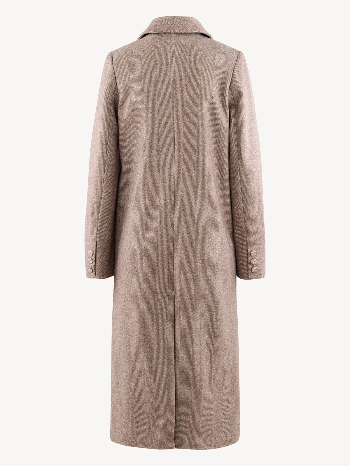 Warm Taupe Herringbone