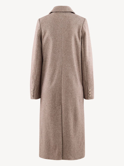 Warm Taupe Herringbone
