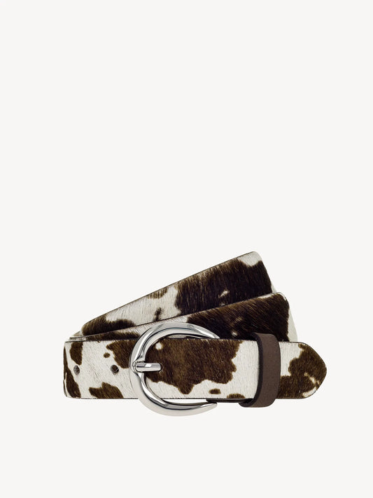 Dunkelbraun-Weiß